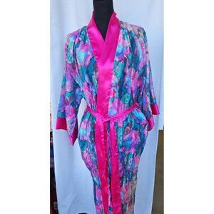 Vintage Victoria's Secret Gold Label Floral Robe